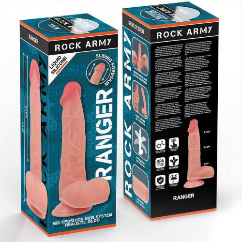 Rock Army - Ranger – Liquid Silicone Dildo 22cm 1