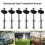 Trampoline Screws Kits, 12Pcs Galvanized Steel Fixing Accessories for Assembly Replacement 5