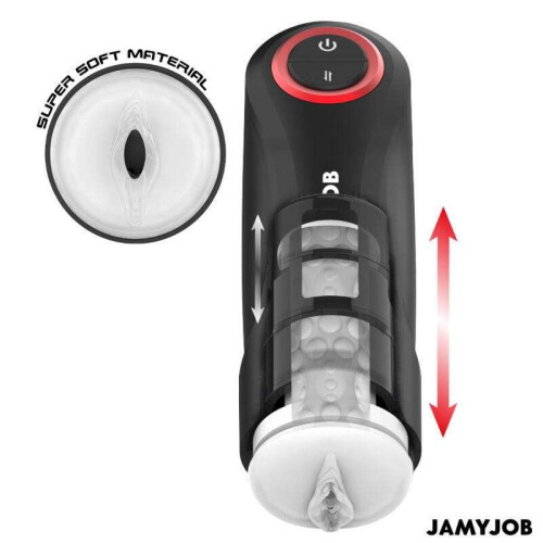 Doc Johnson JamyJob - Gravity Automatic Vagina Masturbator with 5 Thrusting Modes & Sound 2