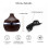USB Electric Air Humidifier Mini Mist Maker Aroma Essential Oil Diffuser LED for Office Home C 8