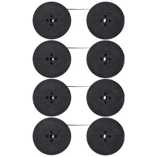 4 Pack Typewriter Ribbon Twin Spool Ink Replacement Part for Most Typewriter(Black) 2