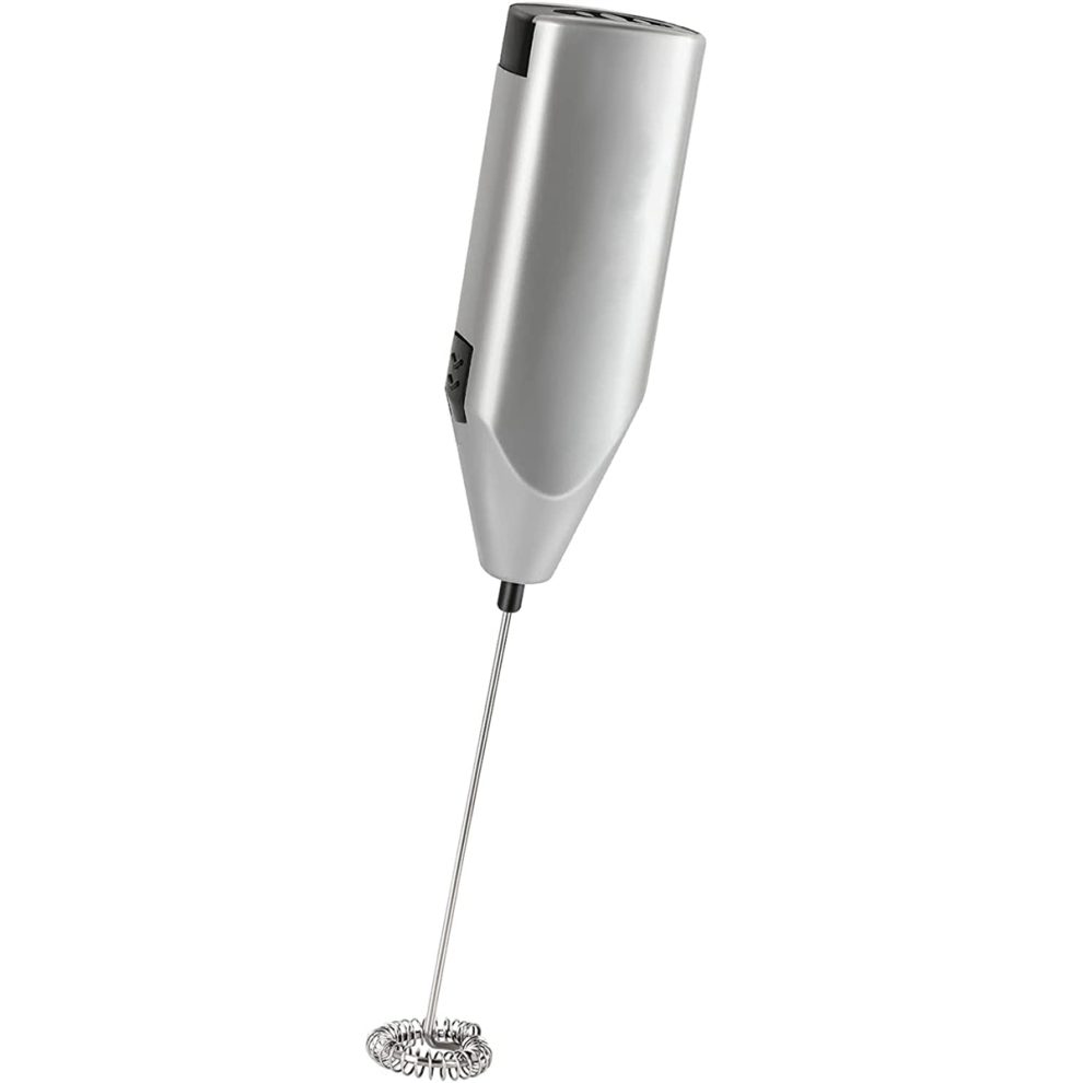 Milk Frother Quiet Hand Held Whisk High Powered Mini Blender Electric Foam Maker Mixer