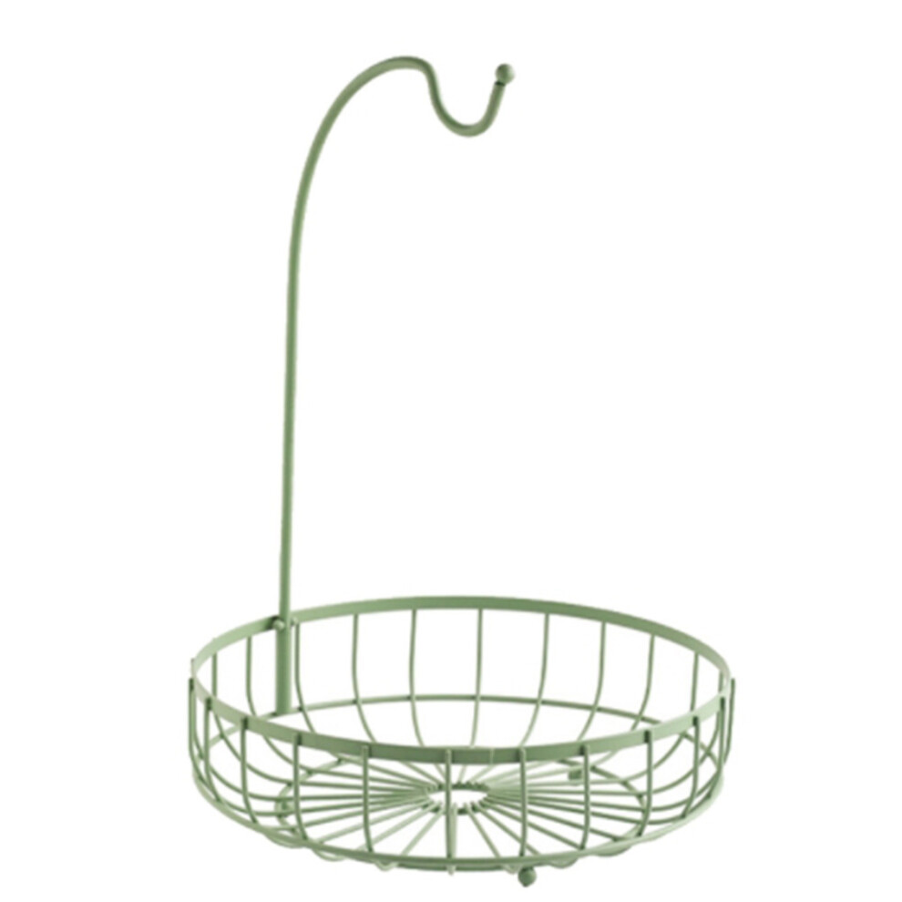 Kitchen Basket Fruit and Vegetable Banana Hanger Drain Rack Holder Snack Tray Table Storage Stand C