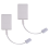 BT Plug to ADSL RJ11 Broadband Internet Microfilter Splitter 2 Pack, αρσενικό & θηλυκό για σταθερό μόντεμ 3