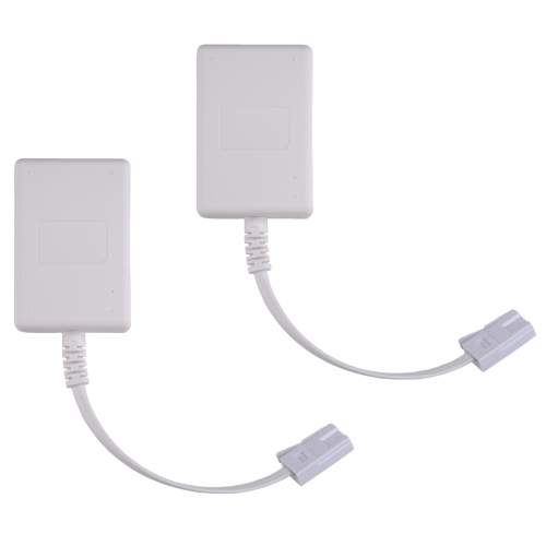 BT Plug to ADSL RJ11 Broadband Internet Microfilter Splitter 2 Pack, αρσενικό & θηλυκό για σταθερό μόντεμ 2