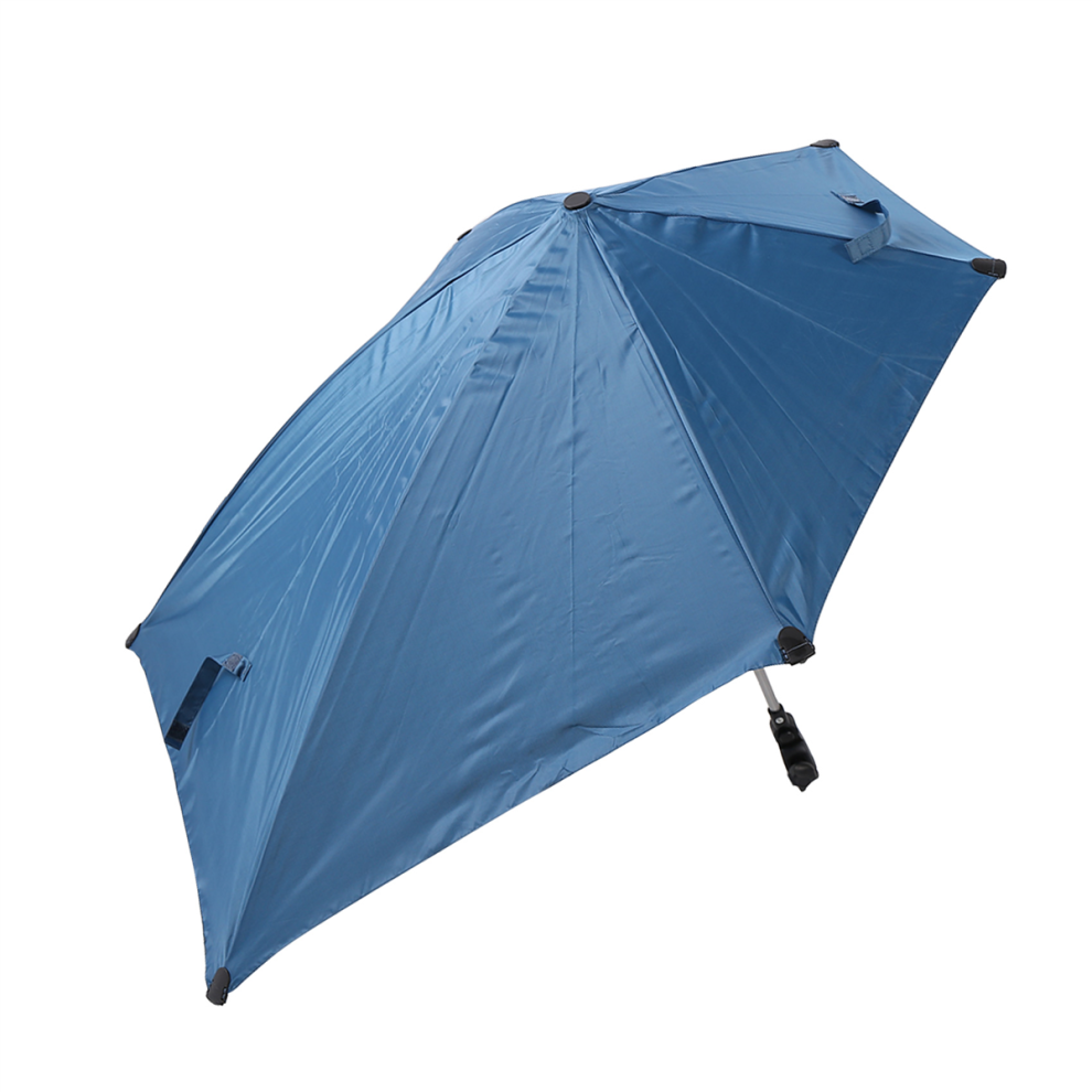 Parasol de plage réglable, pivotant à 360 degrés avec pince universelle, idéal pour chaise et terrasse