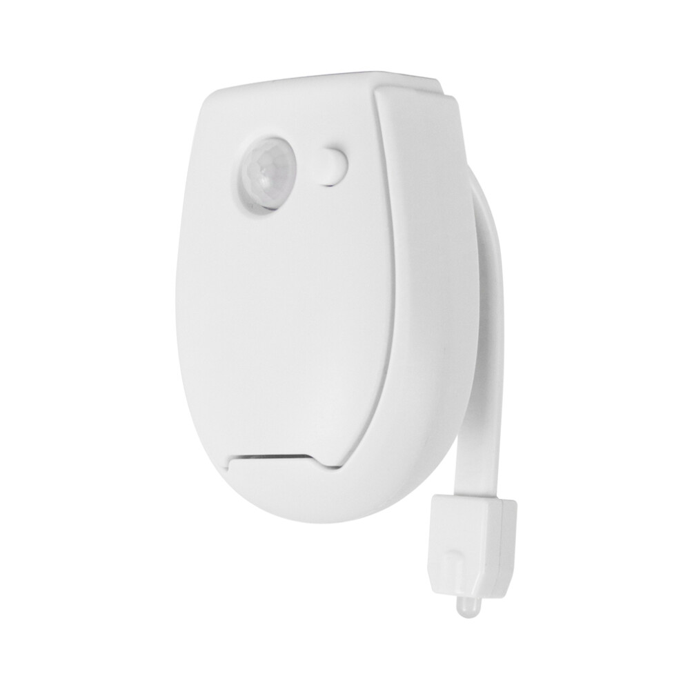 Lampe de nuit à capteur pour siège de toilette, rétroéclairage étanche pour cuvette, lampe LED pour WC