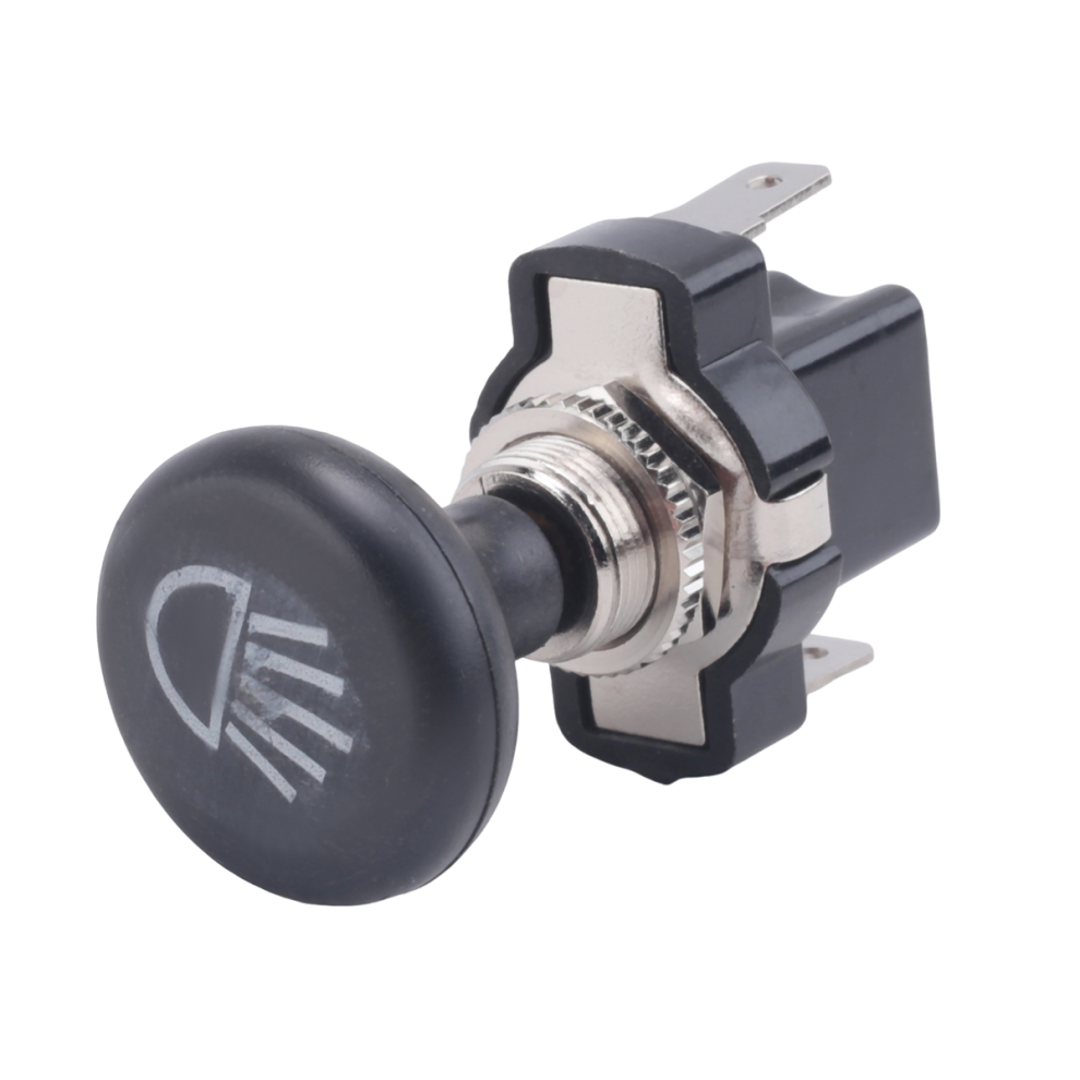 Universal 12V Car Push Pull Headlight Switch Button,For Golf Cart Club 4852694798895