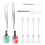10Pcs Sewing Machine Cleaning Kit, Short Screwdriver, Flathead Screwdrivers Repair Tool 4
