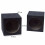 par de caixa de alto-falante de 6,5 polegadas, caixas seladas universais, subwoofer de carro para par de música 7