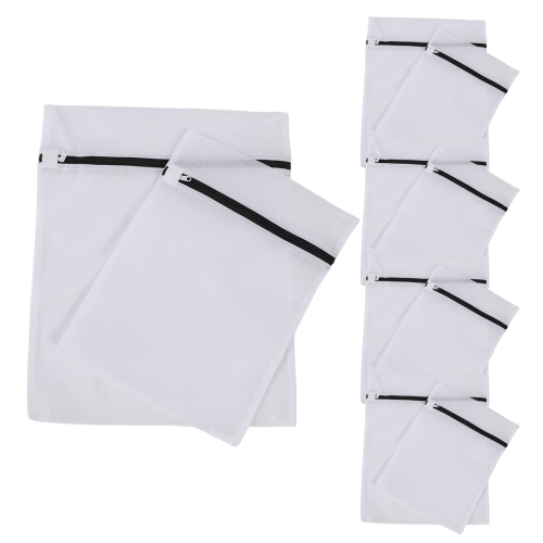 10 Pack Washing Machine Laundry Bags, Zippered Mesh Bags for Blouses, Bras, Hosiery(5S+5L)