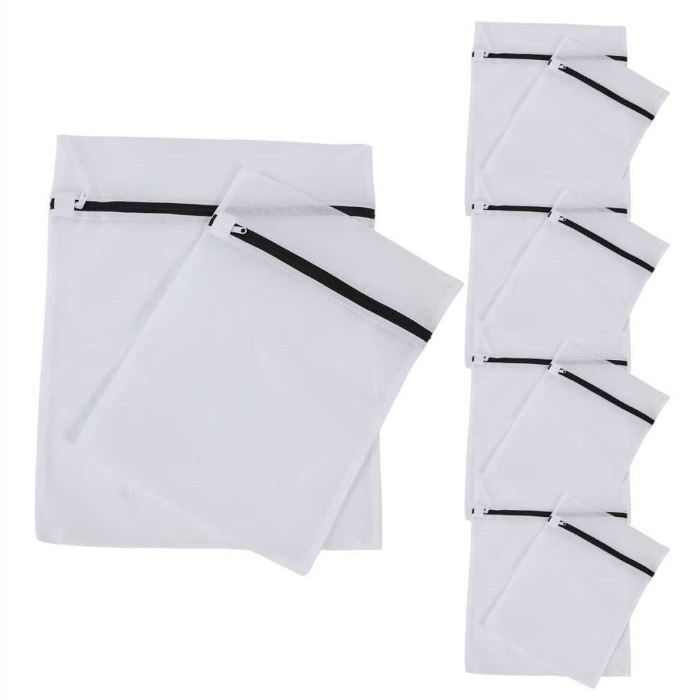 Typecat 10 Pack Washing Machine Laundry Bags, Zippered Mesh Bags For Blouses, Bras, Hosiery(5S+5L)