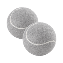 stuks voorgesneden Walker tennisballen voor meubelpoten en vloerbescherming, robuuste, duurzame viltbekleding, grijs