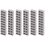 60 συσκευασίες Cinder Blocks 1/12 Scale Mini Bricks Μικροσκοπικά αξεσουάρ τοπίου από σκυρόδεμα 3