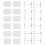 12 Pieces Pegboard Plastic Bins Kit - with Hooks Accessories Workbench Fits to Peg Board 3