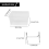 12 Pieces Pegboard Plastic Bins Kit - with Hooks Accessories Workbench Fits to Peg Board 1
