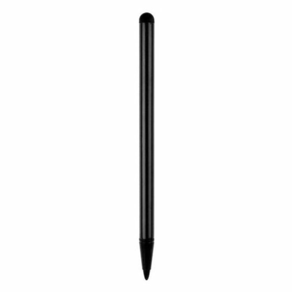 (black) 1pc 2 in 1Universal Capacitive Resistive Pen Touch Screen Stylus Pencil for Tablet iPad Cell Phone PC Capacitive Pen