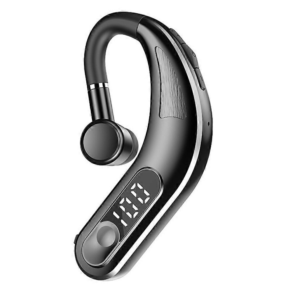 (As Show, One Size) Bluetooth Headset 5.2 Noise Canceling Mic Hands-Free Earpiece 6900842873647
