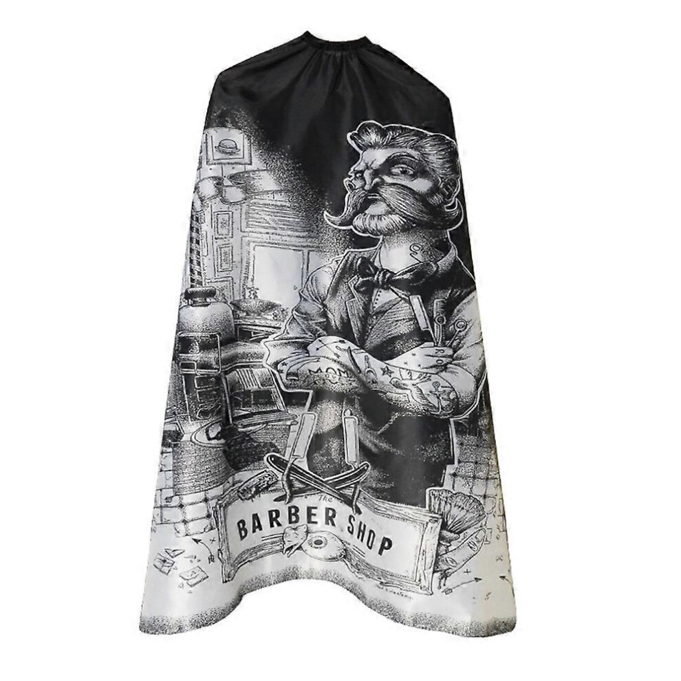 (As show, One size) MEN'S Barber Cape, Hair Cutting Cap Professional Salon Cape,  Hairdressing Cape, for Hairdresser