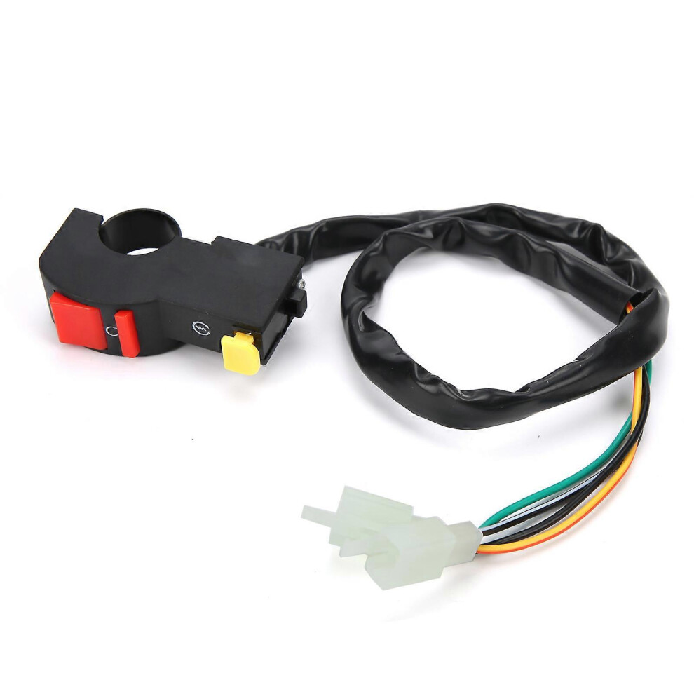 (As Show, One Size) Motorcycle Kill Stop Button Switch Handlebar Ignition On Off Starter Fit For 50Cc/ 110Cc/ 125Cc Pit Quad Dirt Bike 6910540298604