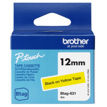 Brother BTAG-631 - label tape - 1 cassette(s) - Roll (1.2 cm x 4 m)