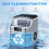 Homcom HOMCOM Ice Maker Machine Counter Top Ice Cube Maker for Home 20kg in 24 Hrs 7