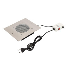 (As show, One size) Nail Dust Collector Machine Powerful Metal Surface Reusable Filter Vacuum Suction Cleaner Extractor EU Plug 220‑240V