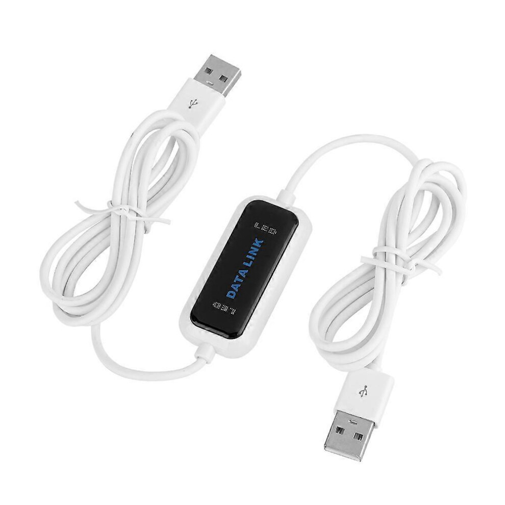 (As Show, One Size) Usb 2.0 Online Laptop Pc To Pc Data Link File Transfer Cable Bridge Ec 6910540305760