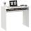 Homcom HOMCOM Computer Desk Writing Table Study Workstation Storage White Wood Grain 9