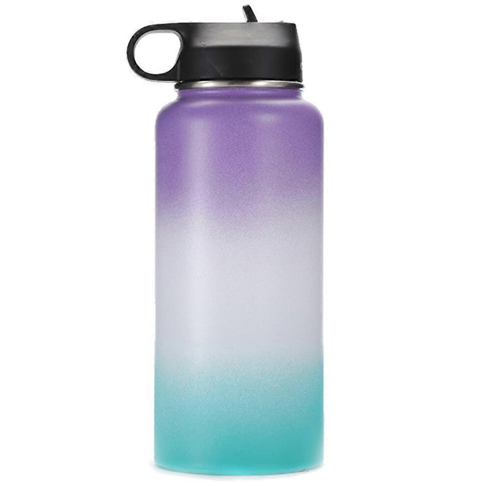 (As show, One size) Stainless Steel Thermos Cup Outdoor Portable Sports Water Cup-image-OPC-PGGQS5R-NEW