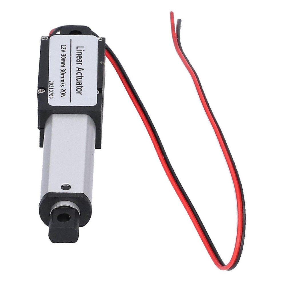 (As Show, One Size) Linear Actuator, Dc 12V, Noise Cancelling, Short Circuit Protection, Waterproof, 30Mm 6900842866472