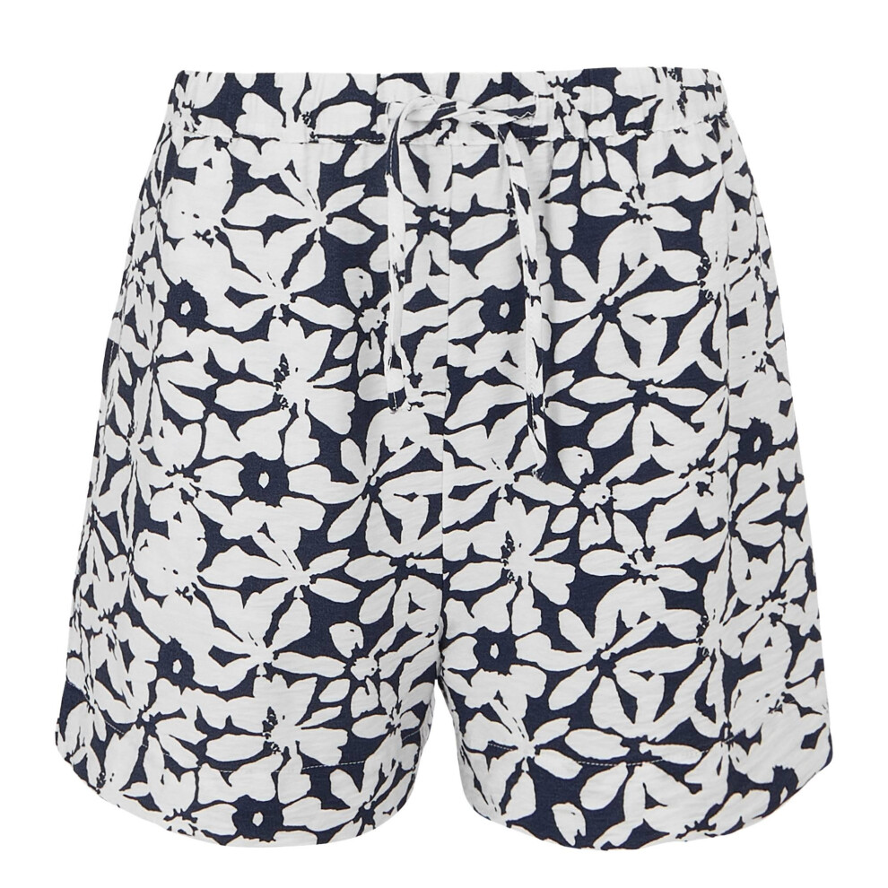 (10R, Navy/White) Regatta Womens/Ladies Salise Lightweight Shorts