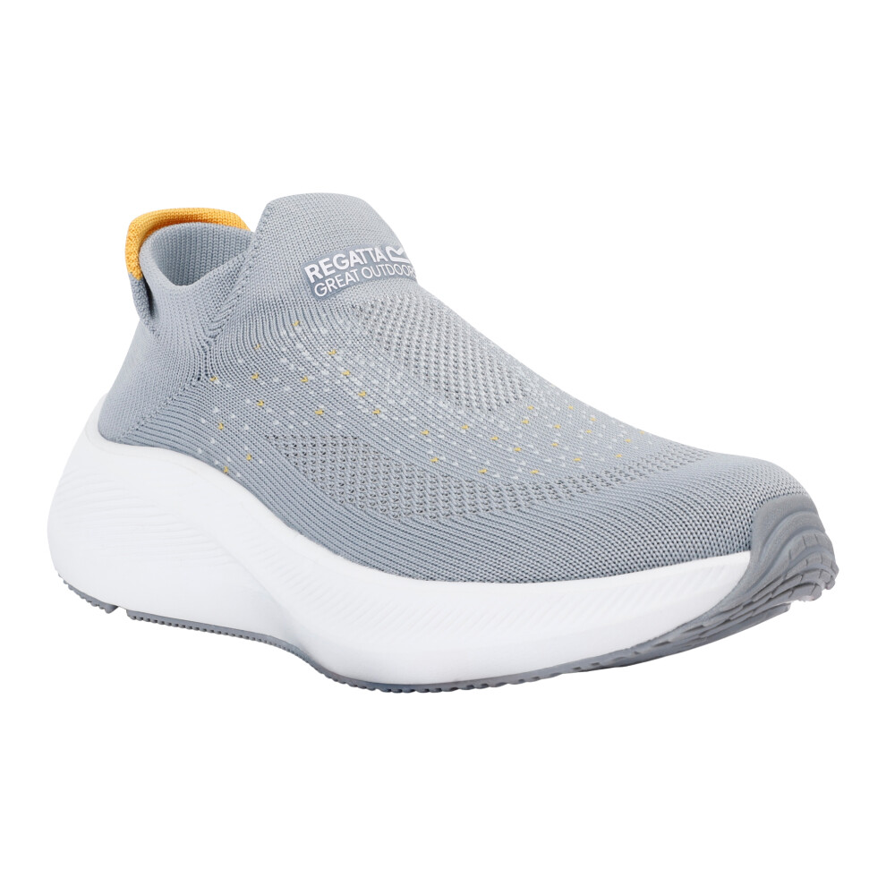 (6 UK, Grey/Sunflower) Regatta Womens/Ladies Orton Trainers