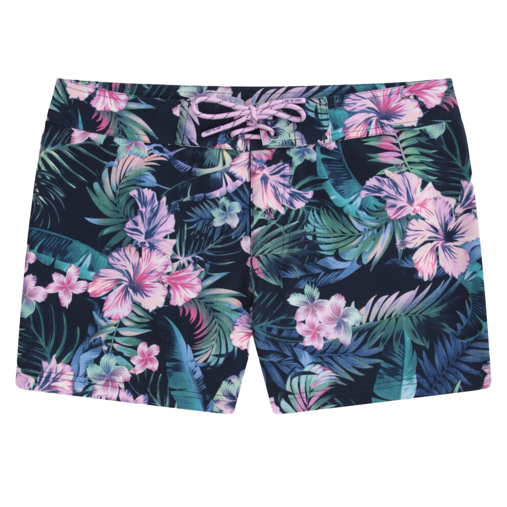 (6 UK, Dark Blue) Animal Womens/Ladies Aurora Floral Board Shorts