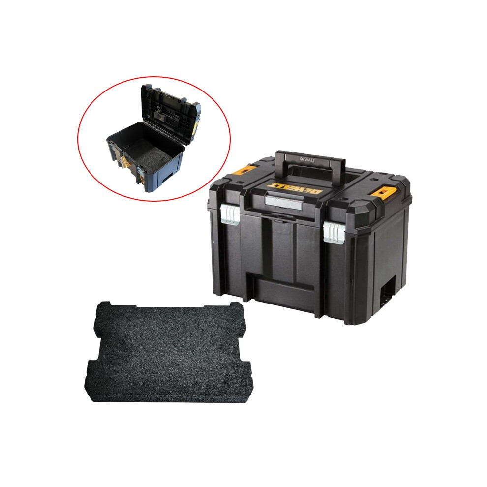 Dewalt DWST1-71195 TSTAK VI Deep Tool Storage Case + 50mm Shadow Foam Insert