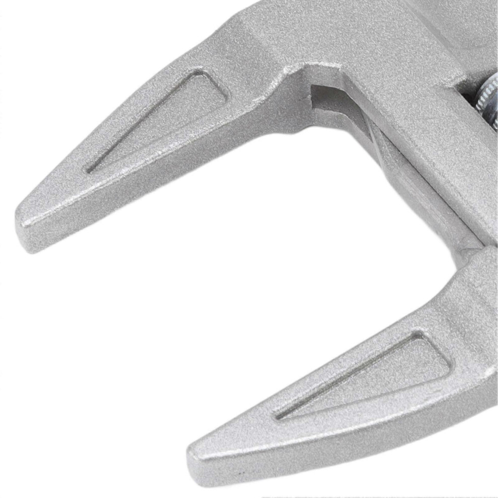 (As Show, One Size) Bathroom Wrench Aluminum Adjustable Large Opening Wrench For Bathroom Basin Drain Repair Tools 6Â68Mm Clamping Range 6900842861347