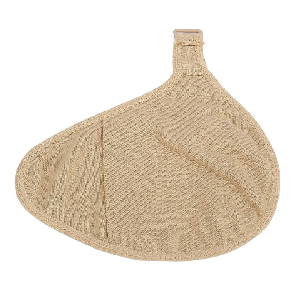 (As show, One size) Breast Protective Pocket Portable Hook Fake Breasts Protective Case for Mastectomy Fake Breast Left