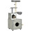 PawHut PawHut Cat Litter Box Enclosure, with Cat House, Bed, Scratching Posts, Platform 9