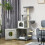 PawHut PawHut Cat Litter Box Enclosure, with Cat House, Bed, Scratching Posts, Platform 1