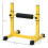 SPORTNOW Bulgarian Split Squat Stand, 12-Level Leg Training Machine, Yellow 2