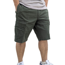(Forest Green, W30) TIMBERLAND Mens Cargo Shorts Half Pants