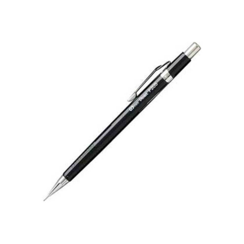 Pentel B785563 Sharp Mechanical Pencil - Refillable - 0.5 mm - Black
