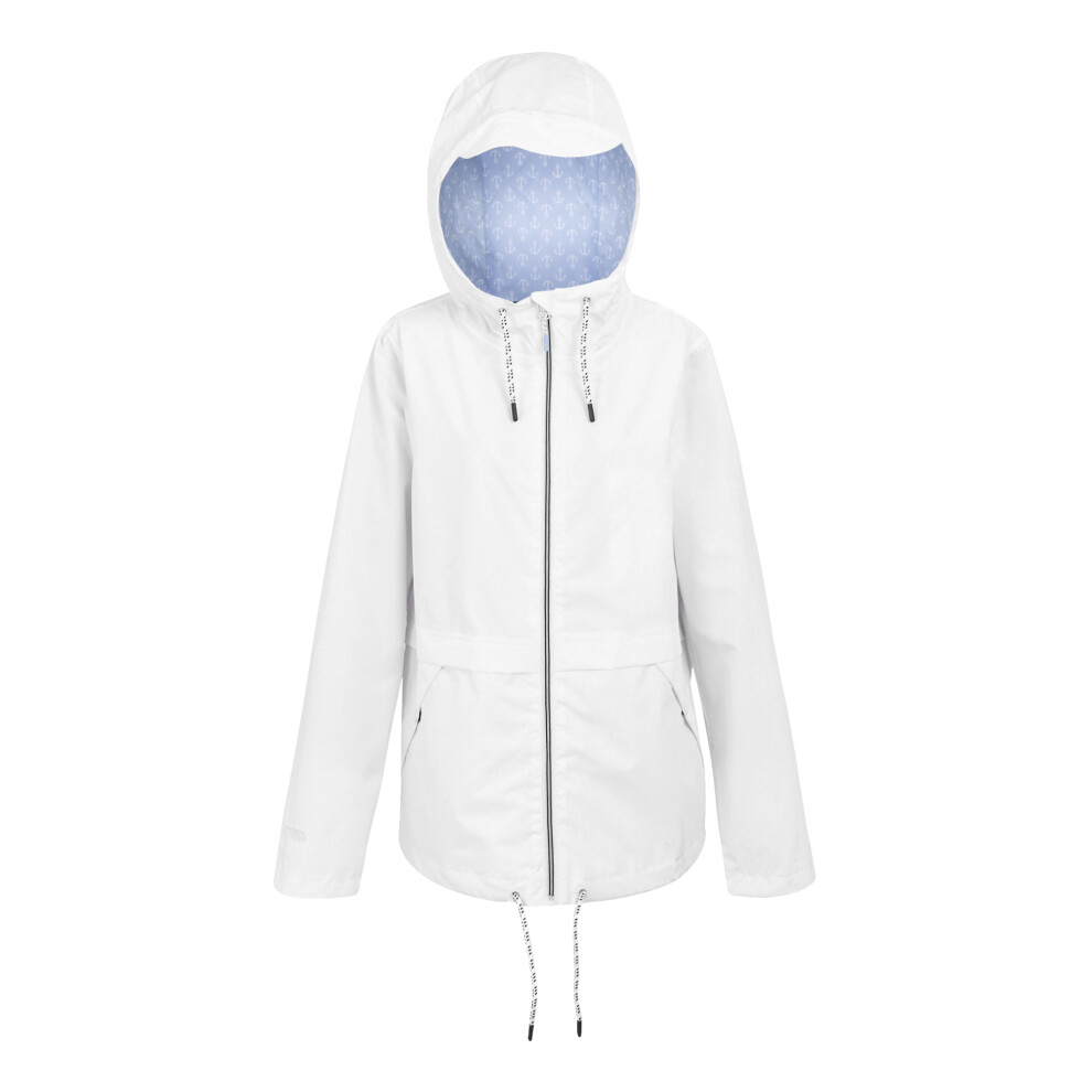 (12 UK, White) Regatta Womens/Ladies Bayletta II Waterproof Jacket