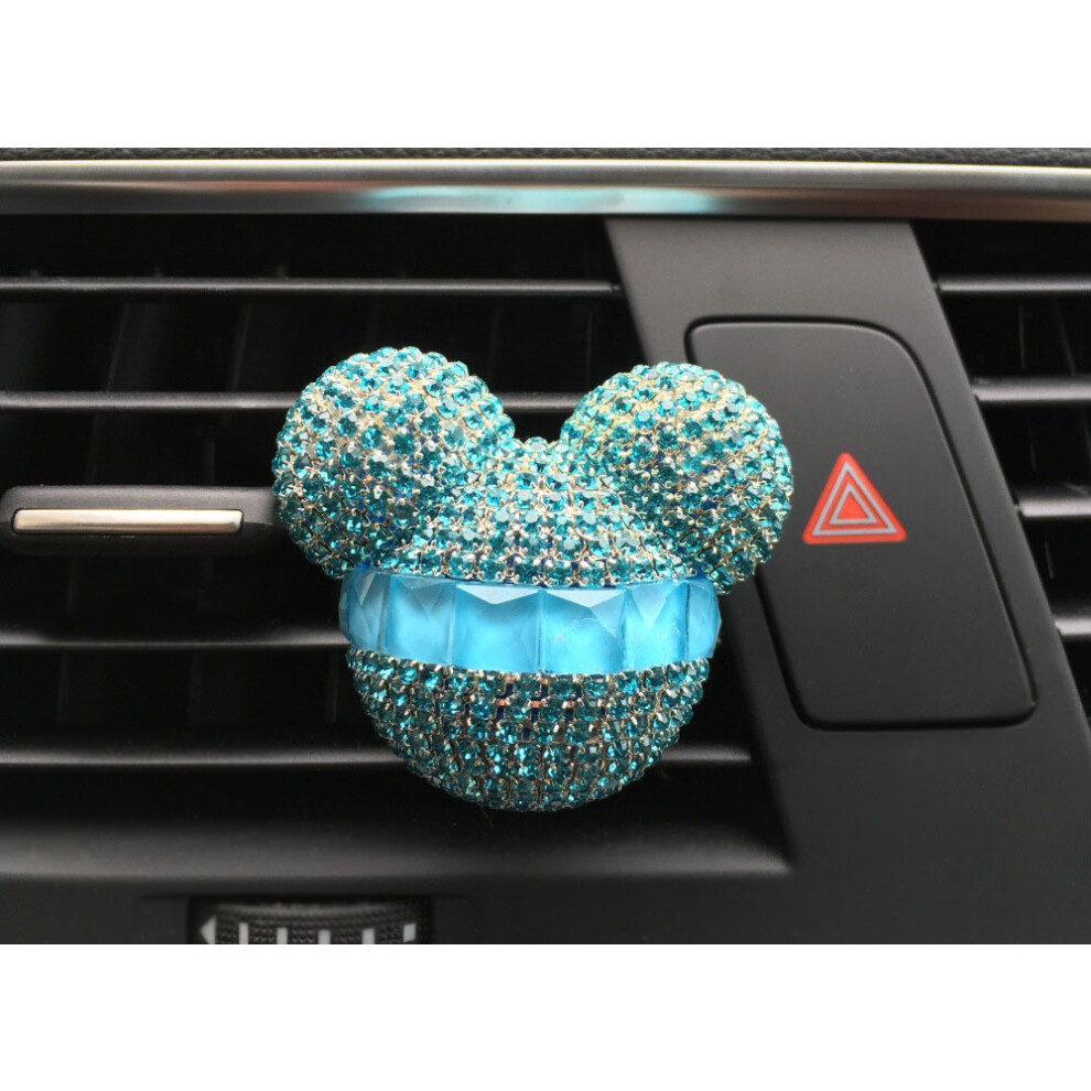 (StyleW) Mickey Head Car Air Conditioning Perfume Clip Freshener Aromatherapy Decoration