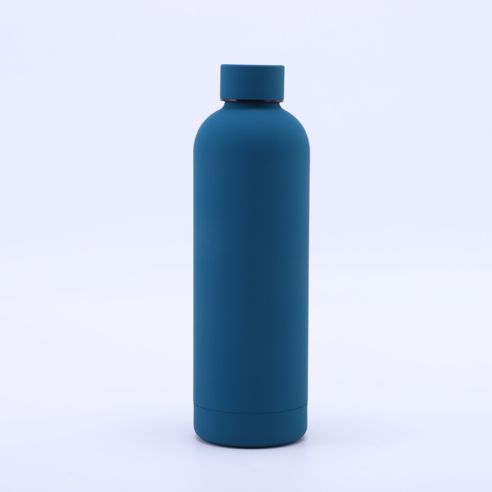 (Blue, 750ml) 350ml 750ml Thermos Vacuum Cup Stainless Steel Travel Bottle Multiple Colors-image-OPC-PGGSJKZ-NEW