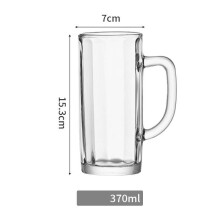 (StyleF) Milk Glass Transparent Cup Heatresistant Tea Cup Coffee Cup Beer Cup
