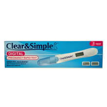 Clear & Simple Digital Pregnancy Rapid Test