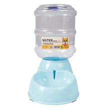(Blue Water Feeder) Water Pet Automatic Feeder Plastic Large Capacity Dog Cat Gift Tool Supplies