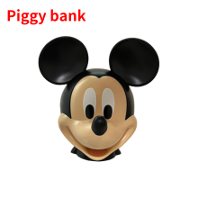 (Mickey Mouse) Mickey Donald Mouse Duck Piggy Bank Home Desktop Decoration Gift Kids