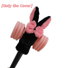 (Pink Bow) Blackpink Stick Light Plush Head Cover Kpop Ultimate Bias Accessories Gifts Fans